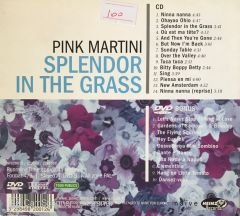 Pink Martini Splendor In The Grass CD