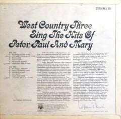 West Country Three Sing The Hits Of Peter, Paul And Mary LP