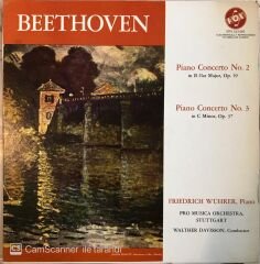 Beethoven - Piano Concerto No.2 / Piano Concerto No.3 LP