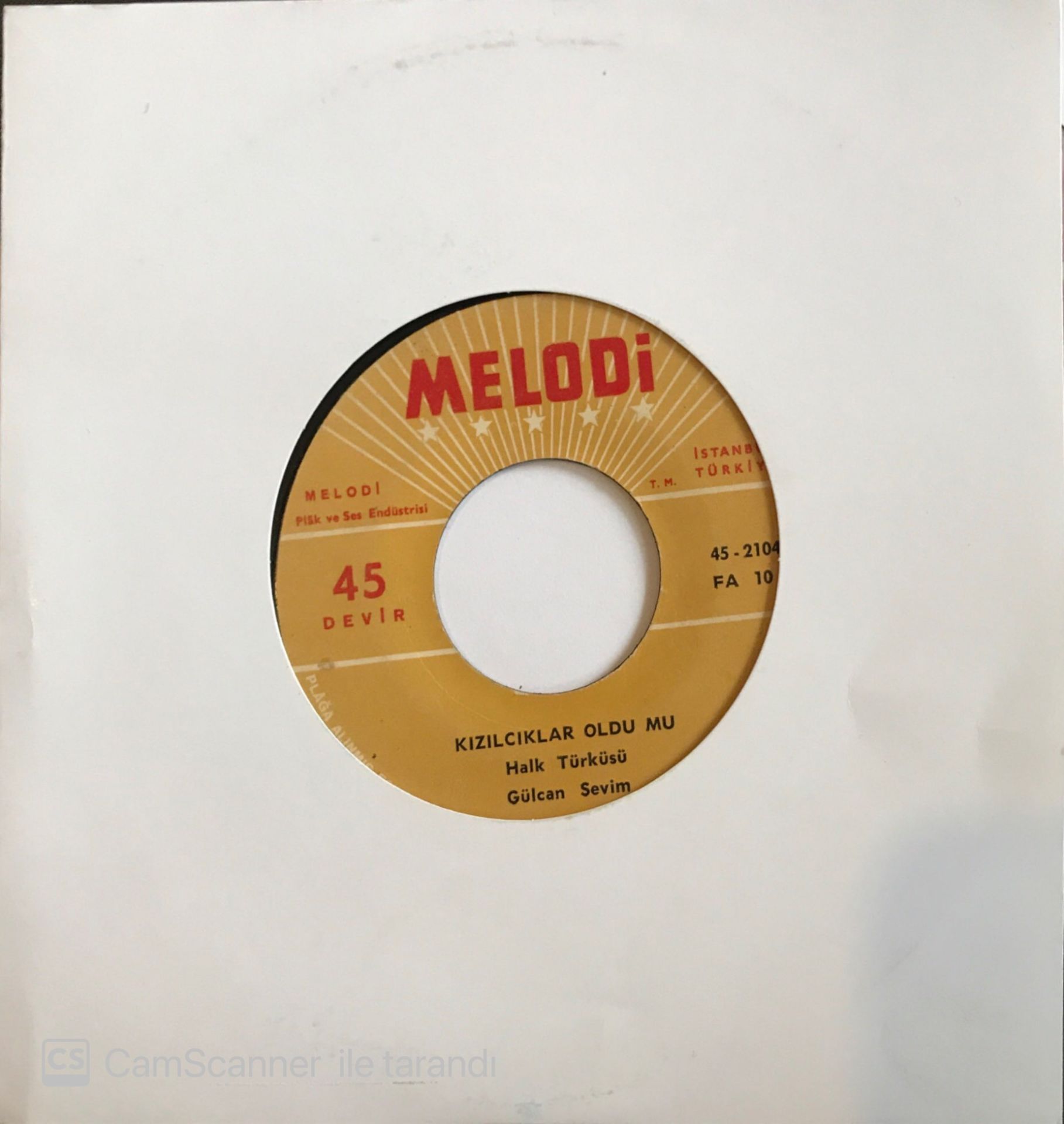 Gülcan Sevim - Pencerenin Altında 45lik