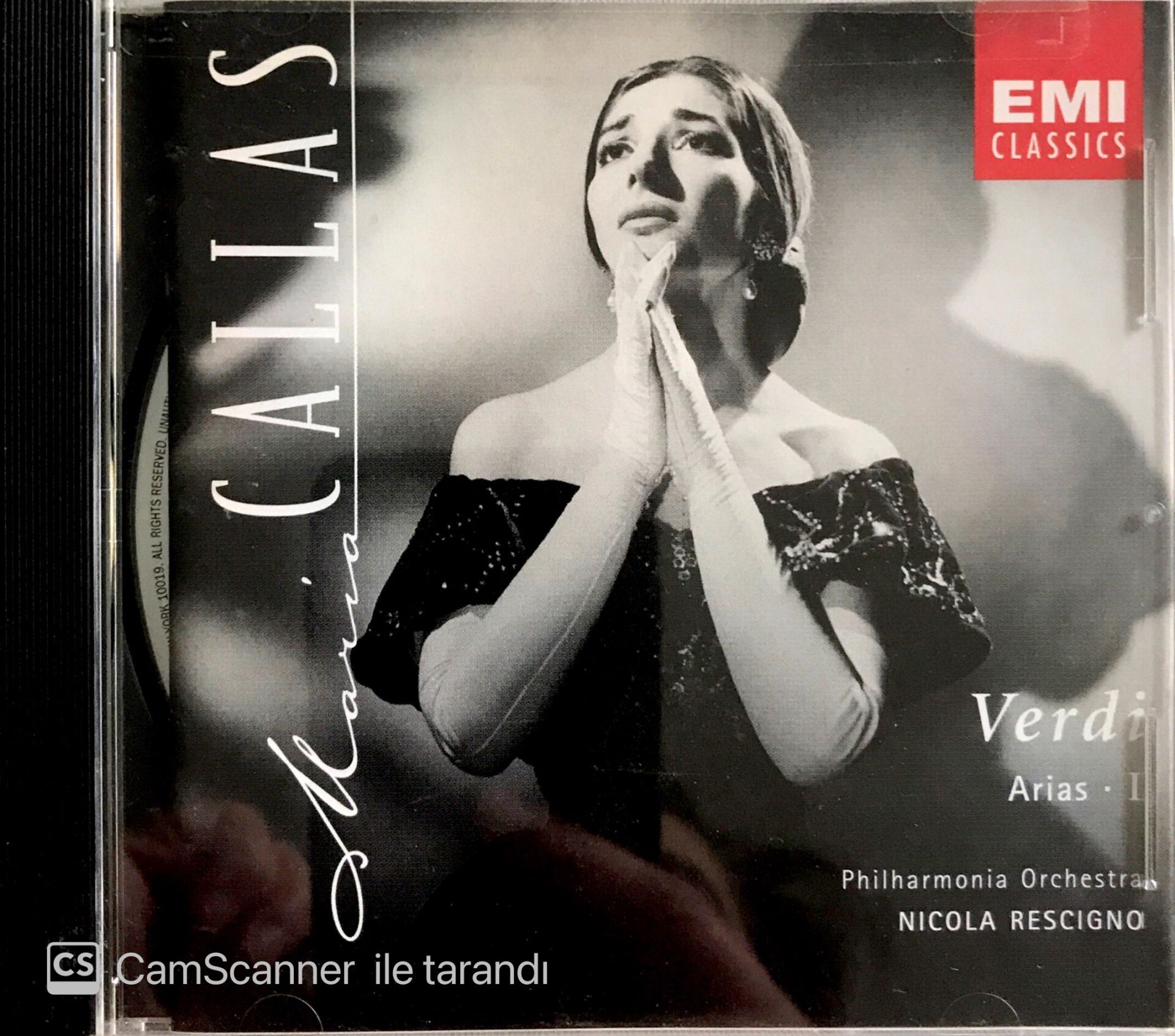 Verdi Arias I / Callas - Rescigno CD