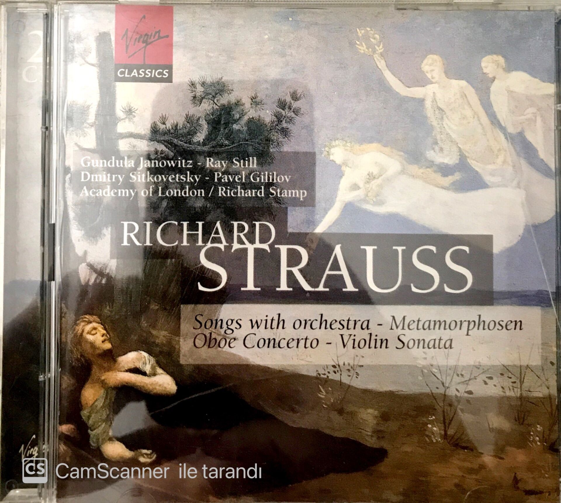 Richard Strauss: Lieder - Metamorphosen / Jonawitz - Stamp CD