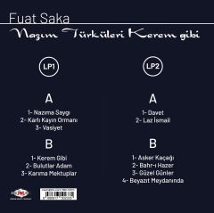 Fuat Saka - Nazım Türküleri - Kerem Gibi Double LP