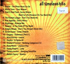 All Timeless Hits CD