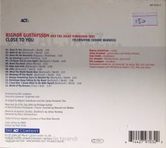 Rıgmor Gustafsson And The Jacky Terrasson Trio - Close To You CD