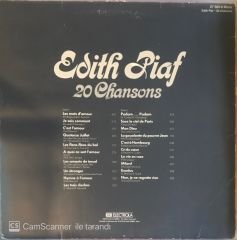 Edith Piaf - 20 Chansons LP