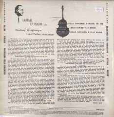 Cello Concerti - Haydn, Vivaldi, Boccherini LP