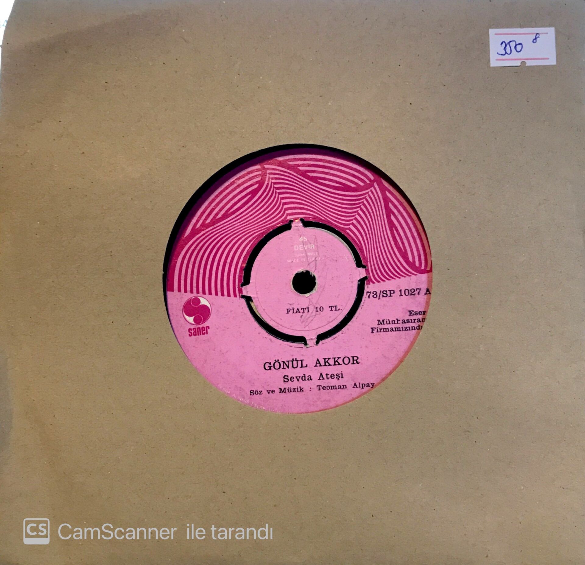 Gönül Akkor - Sevda Ateşi 45lik