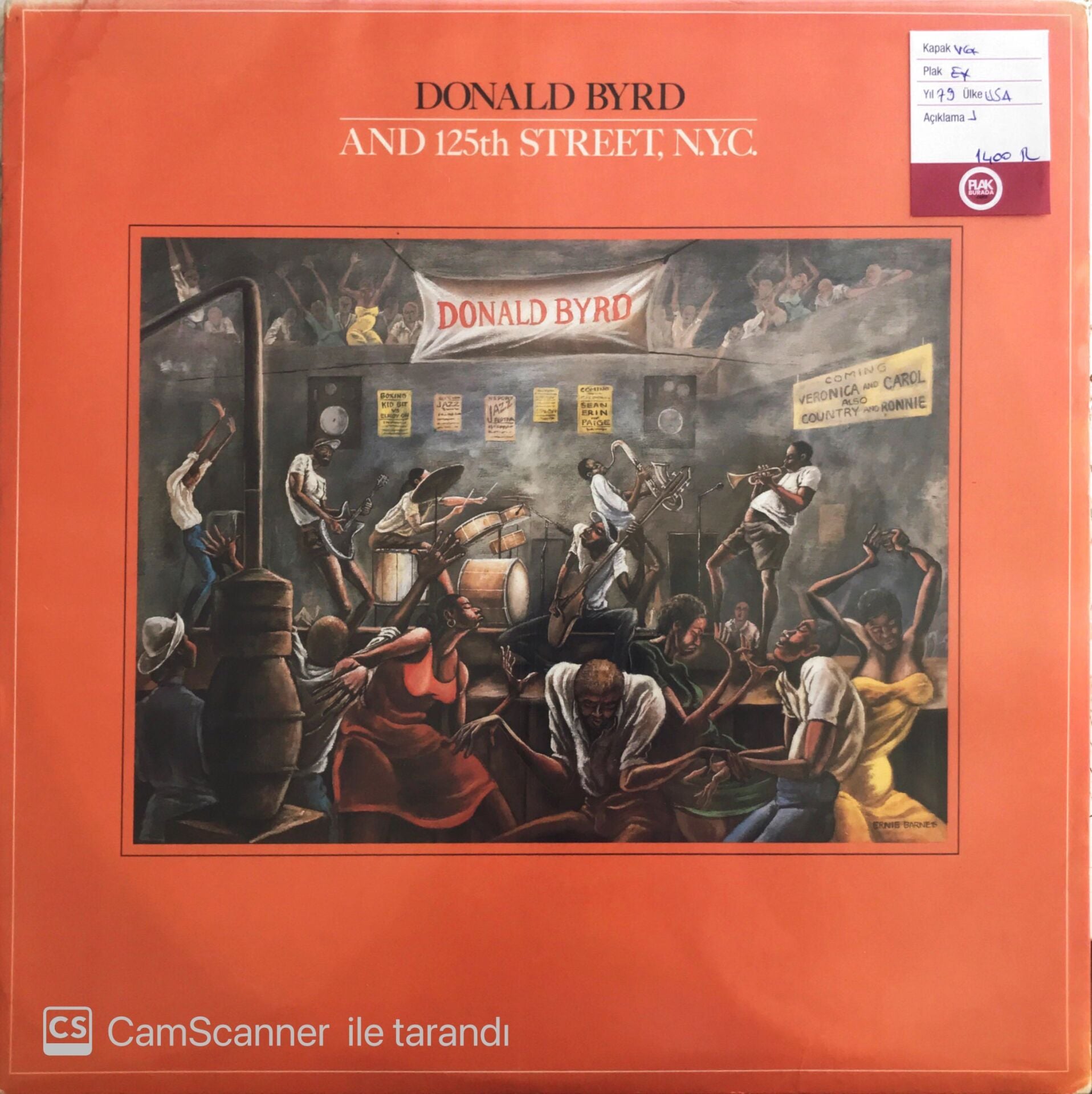 Donald Byrd - And 125th Street Nyc - LP