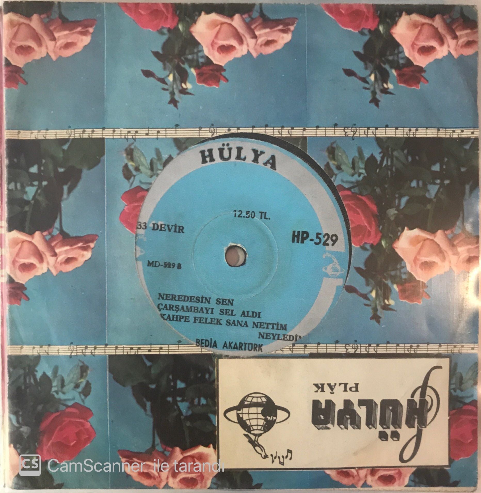 Bedia Akartürk Mini Long Play Gel Yanıma Gel 45lik