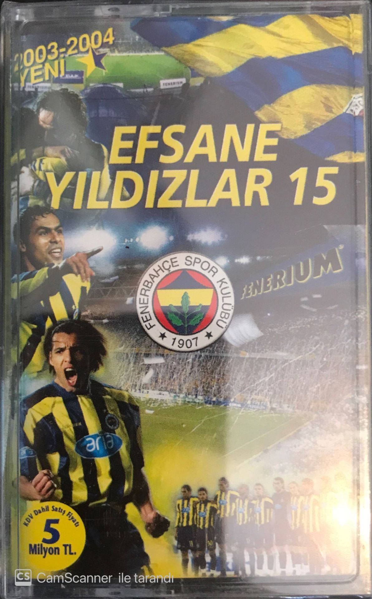 Efsane Yıldızlar 15 -  2003 -2004  Yeni KASET