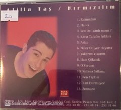 Atilla Taş Kırmızılım CD