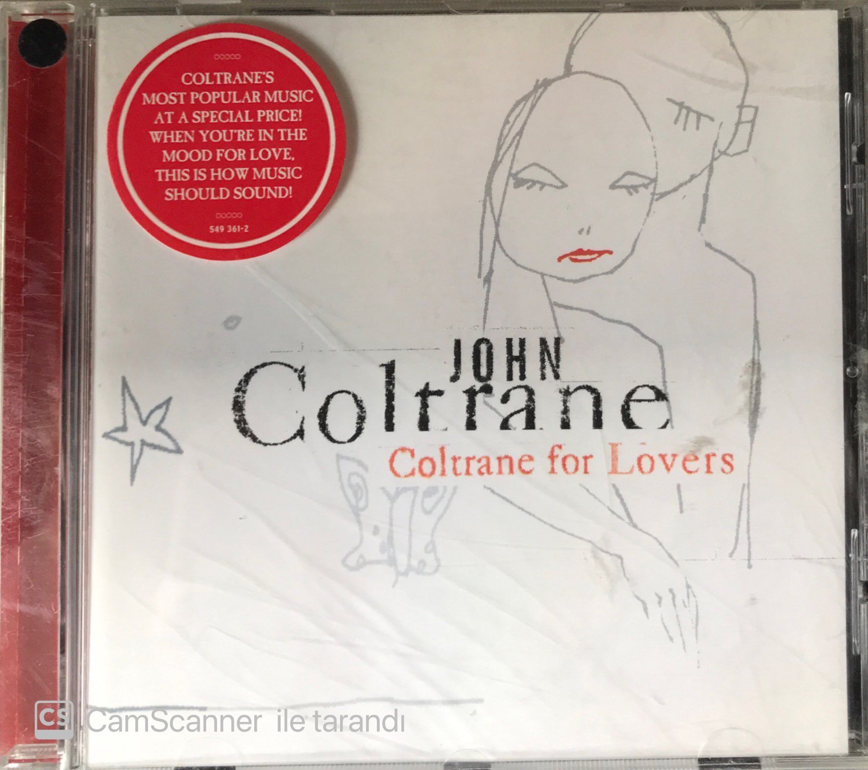 John Coltrane - Coltrane For Lovers CD