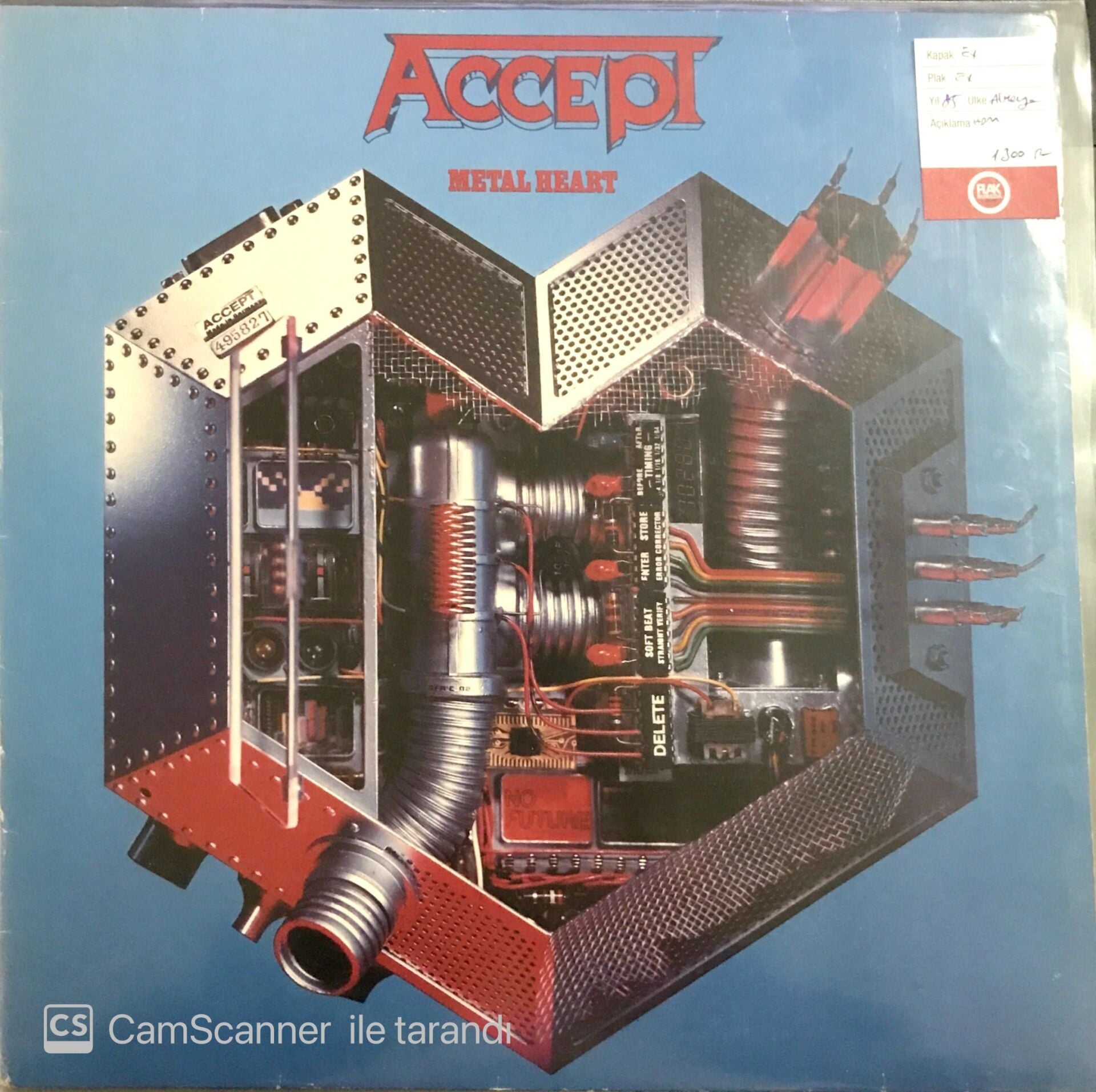 Accept Metal Heart LP