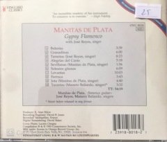 Gypsy Flamenco Manitas De Plata CD