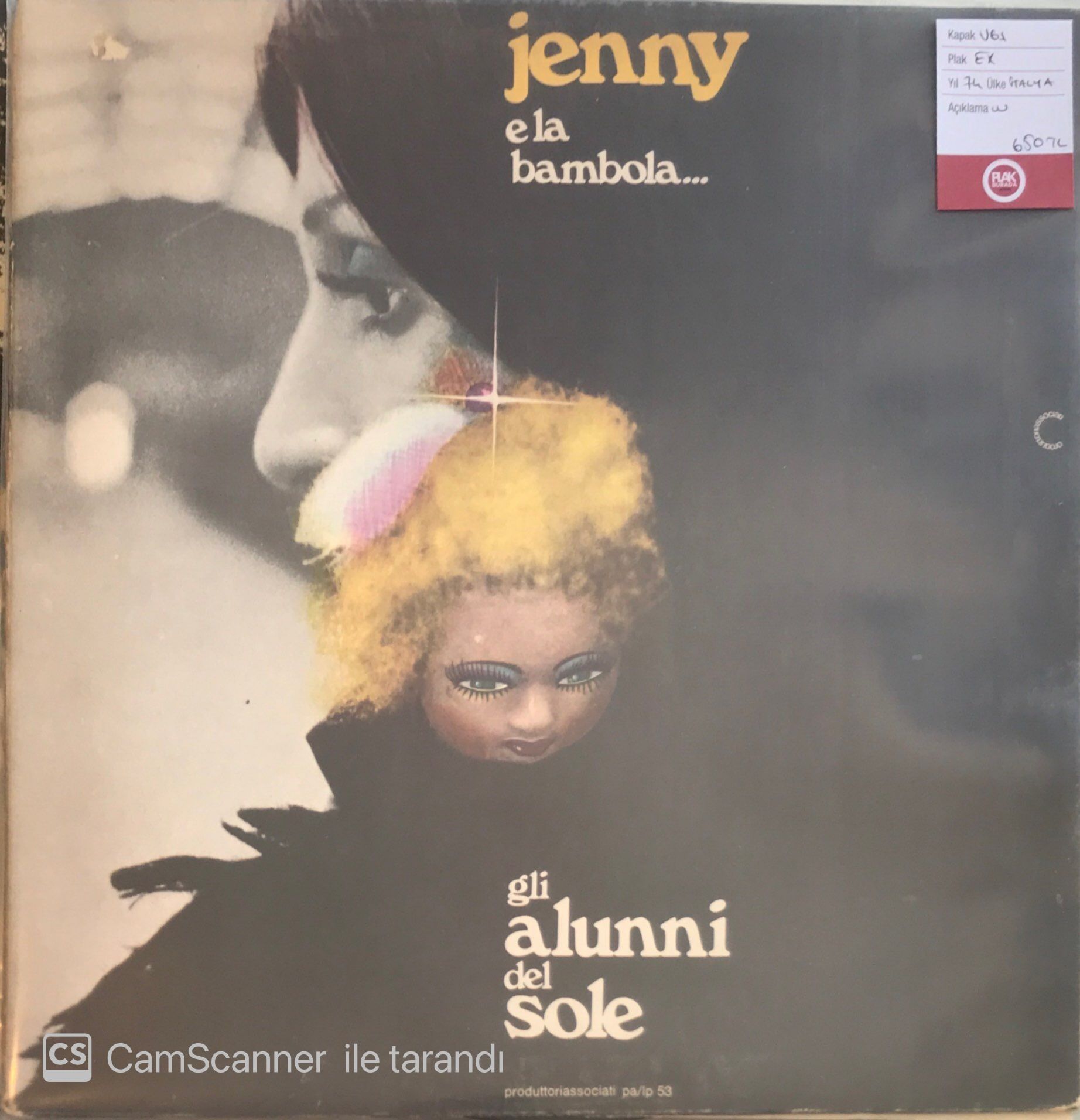 Jenny e la bambola.. - gli a lunni del sole LP