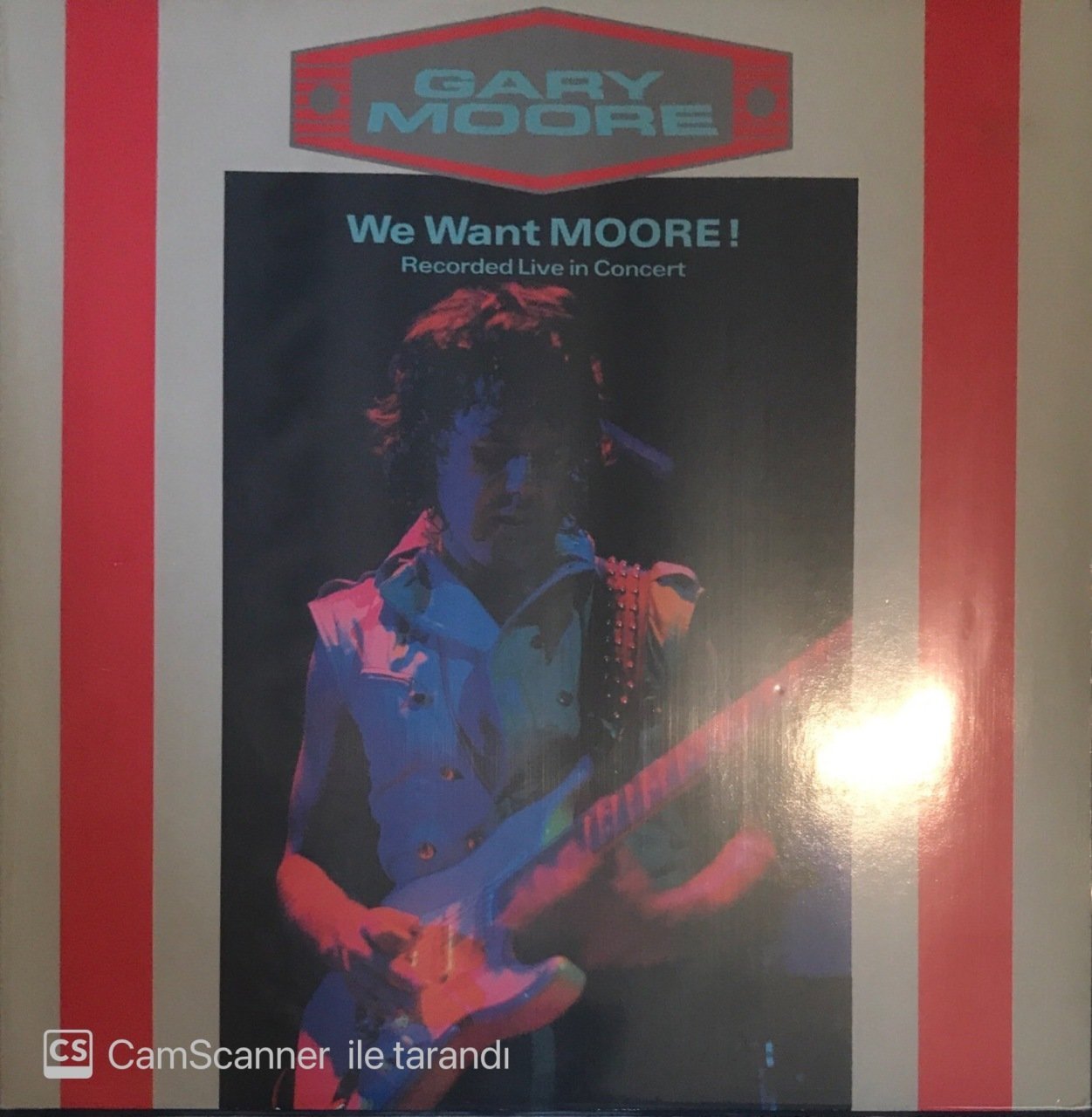 Gary Moore We Want Moore Recorded Live In Concert Double LP