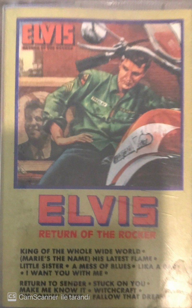 Elvis Return Of The Rocker KASET