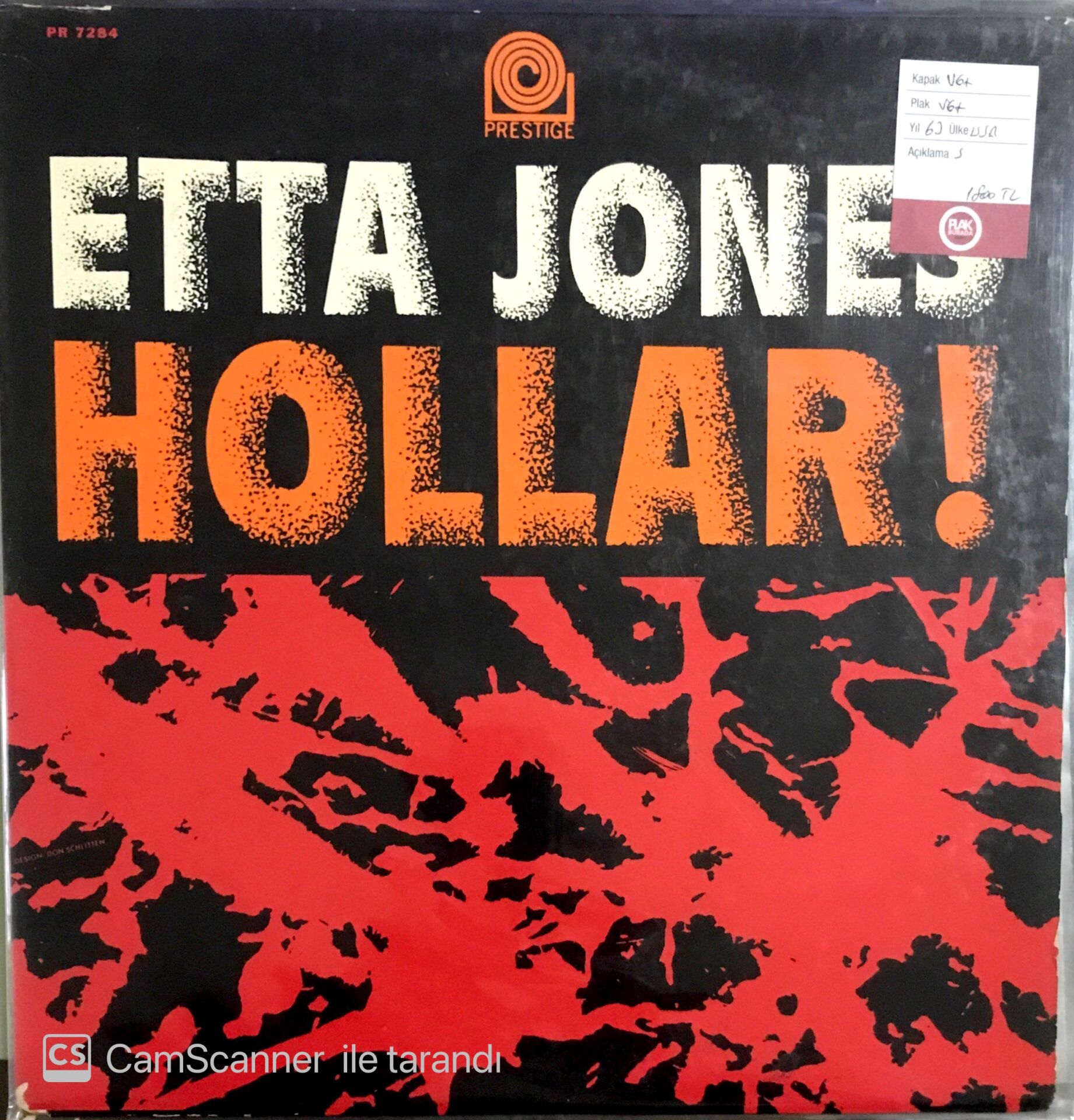 Etta Jones Hollar LP