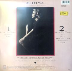 Madonna / Live To Tell Maxi Single LP