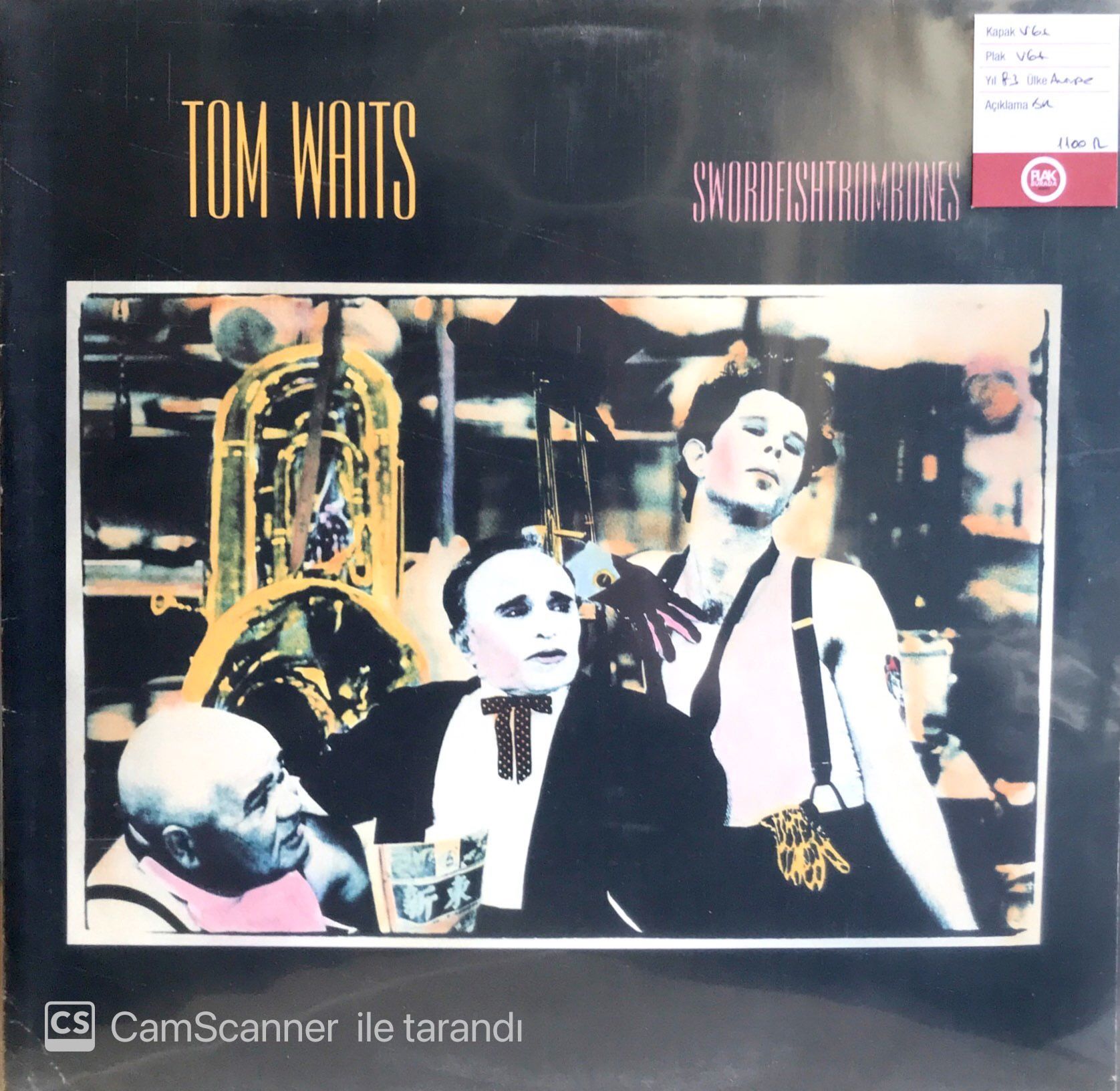 Tom Waits / Swordfishtrombones LP