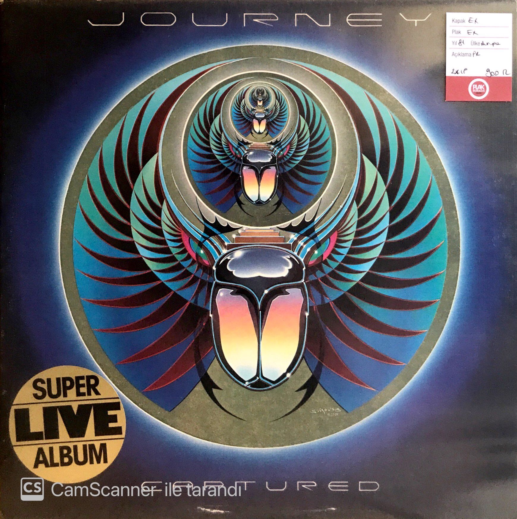 Journey / Captured Double LP