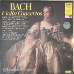 Bach Violin Concertos - Scottish Chamber Orchestra Laredo LP