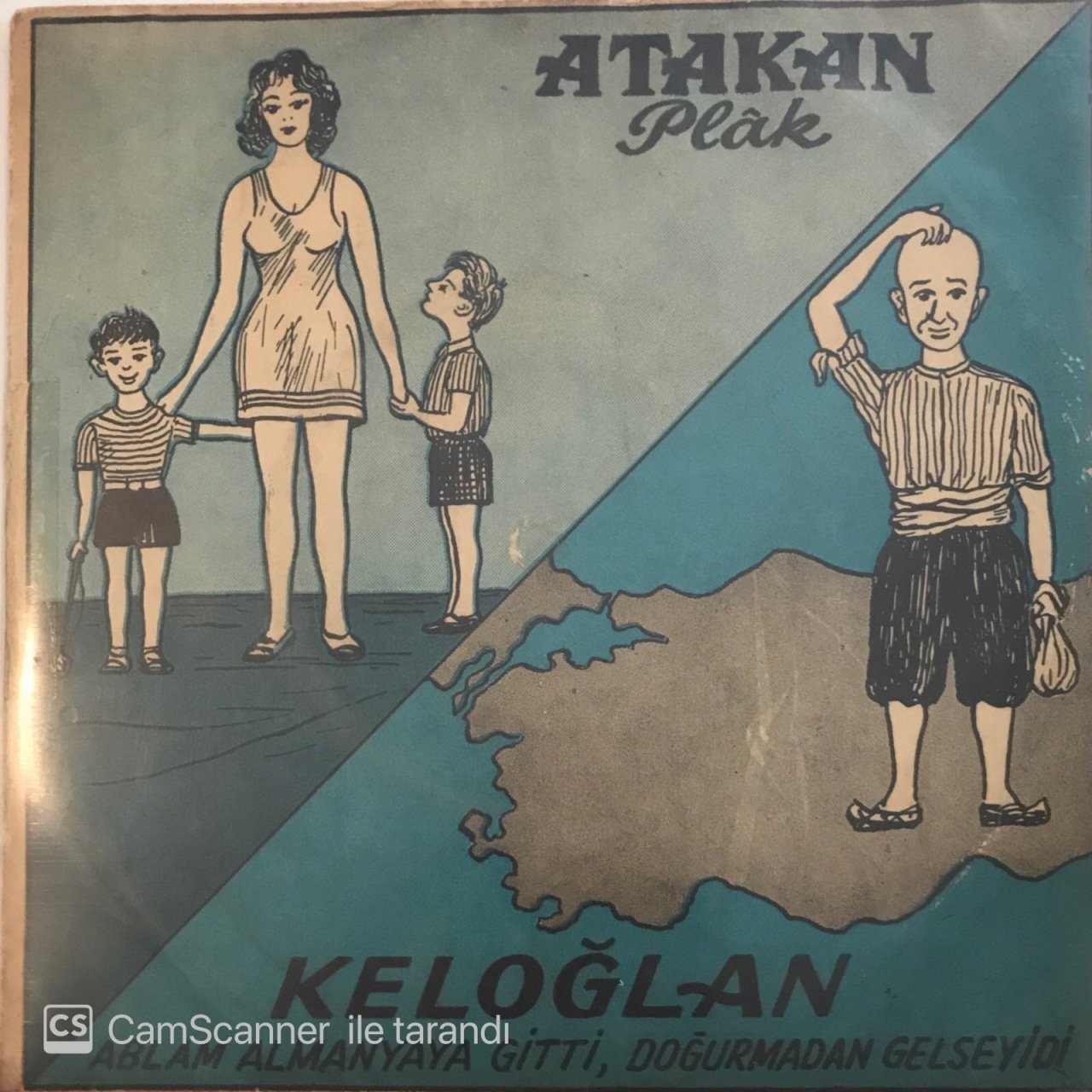 Keloğlan Ablam Almanya'ya Gitti Doğurmadan Gelseydi 45lik