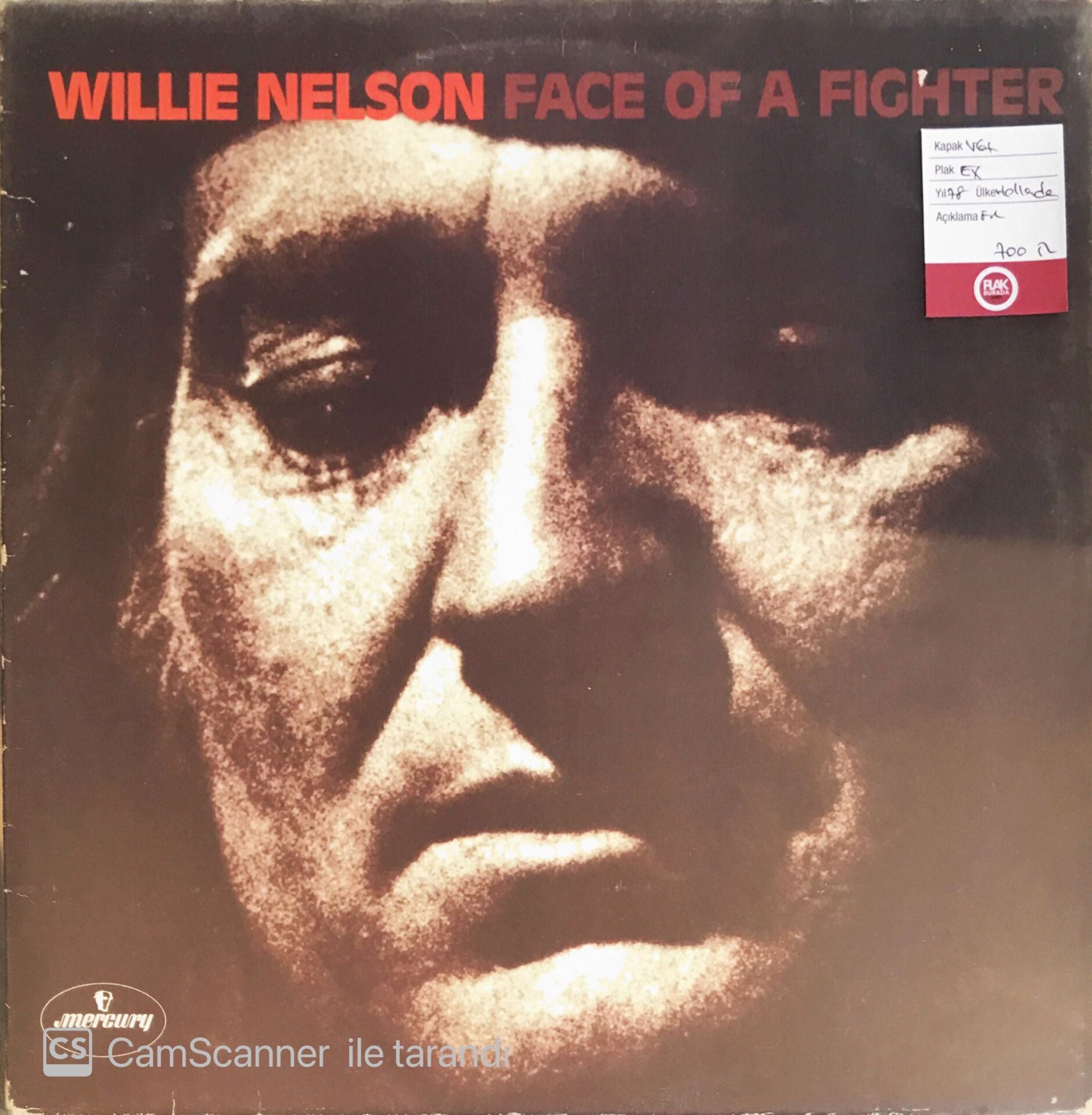 Willie Nelson - Face Of A Fighter - LP