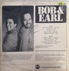 Bob& Earl ''Bob & Earl'' LP