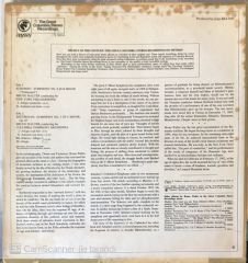 Bruno Walter Beethoven Symphony no.5 Schubert Symphony no.8 (Unfinished) LP