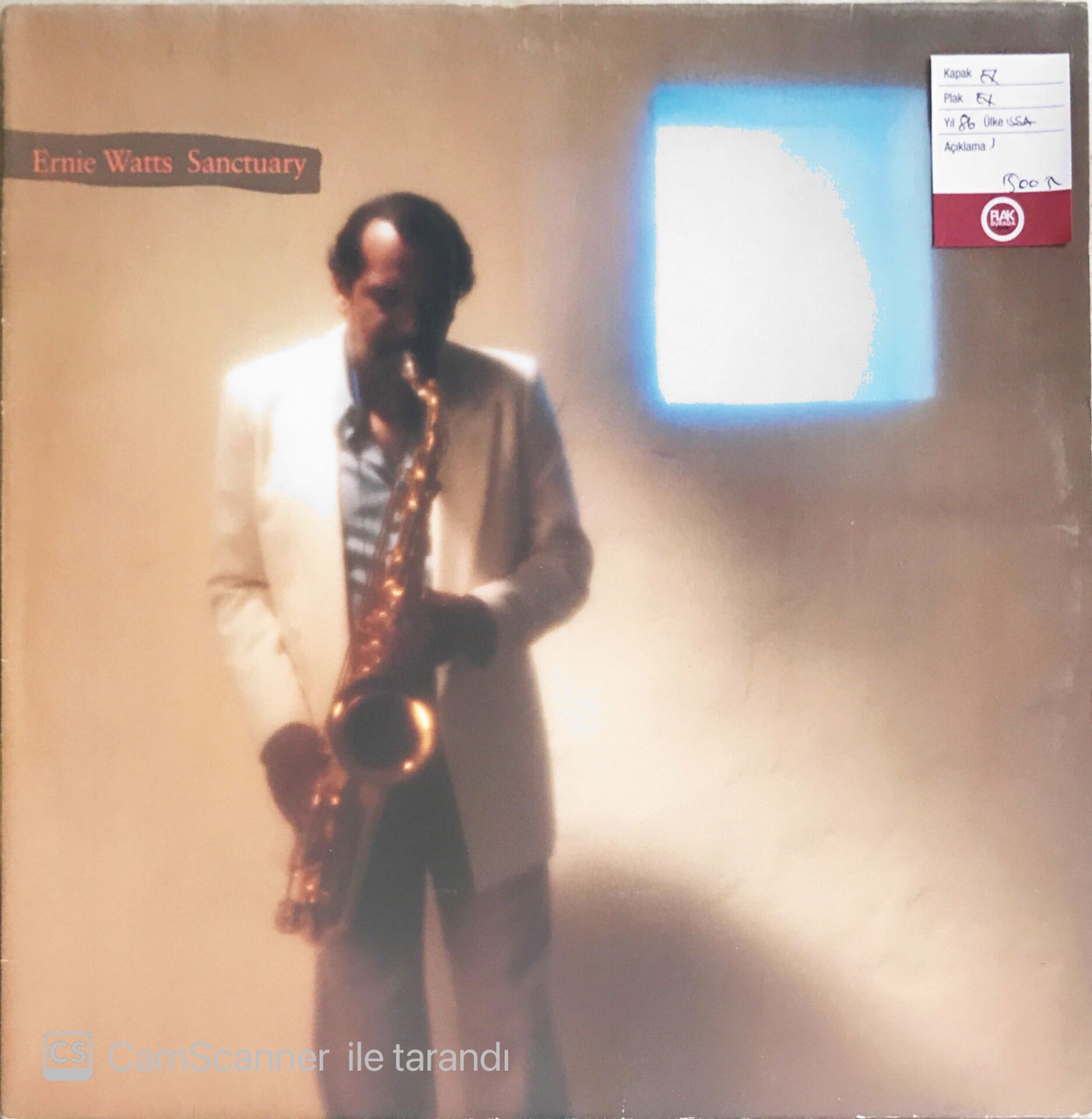 Ernie Watts - Sanctuary - LP