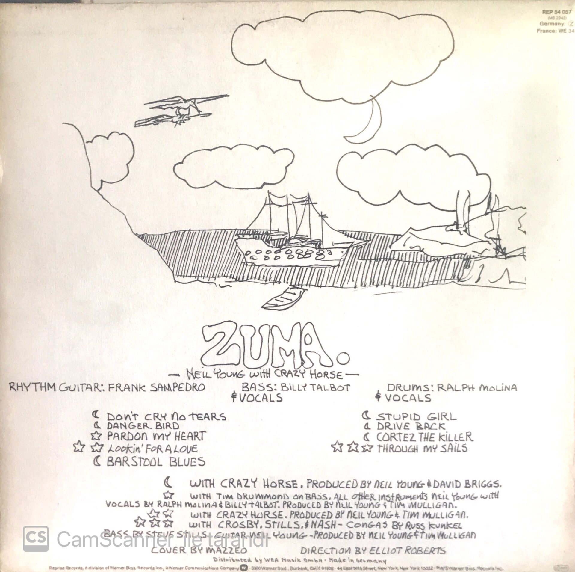 Neil Young / Zuma & Crazy Horse LP
