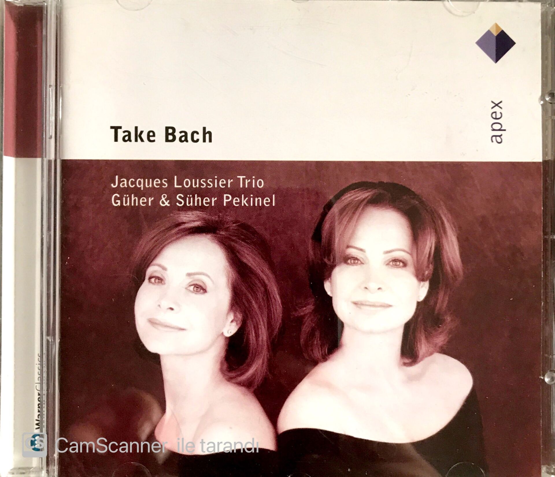 Bach - Thake Bach / Jacques Loussier Trio, Güher & Süher Pekinel CD