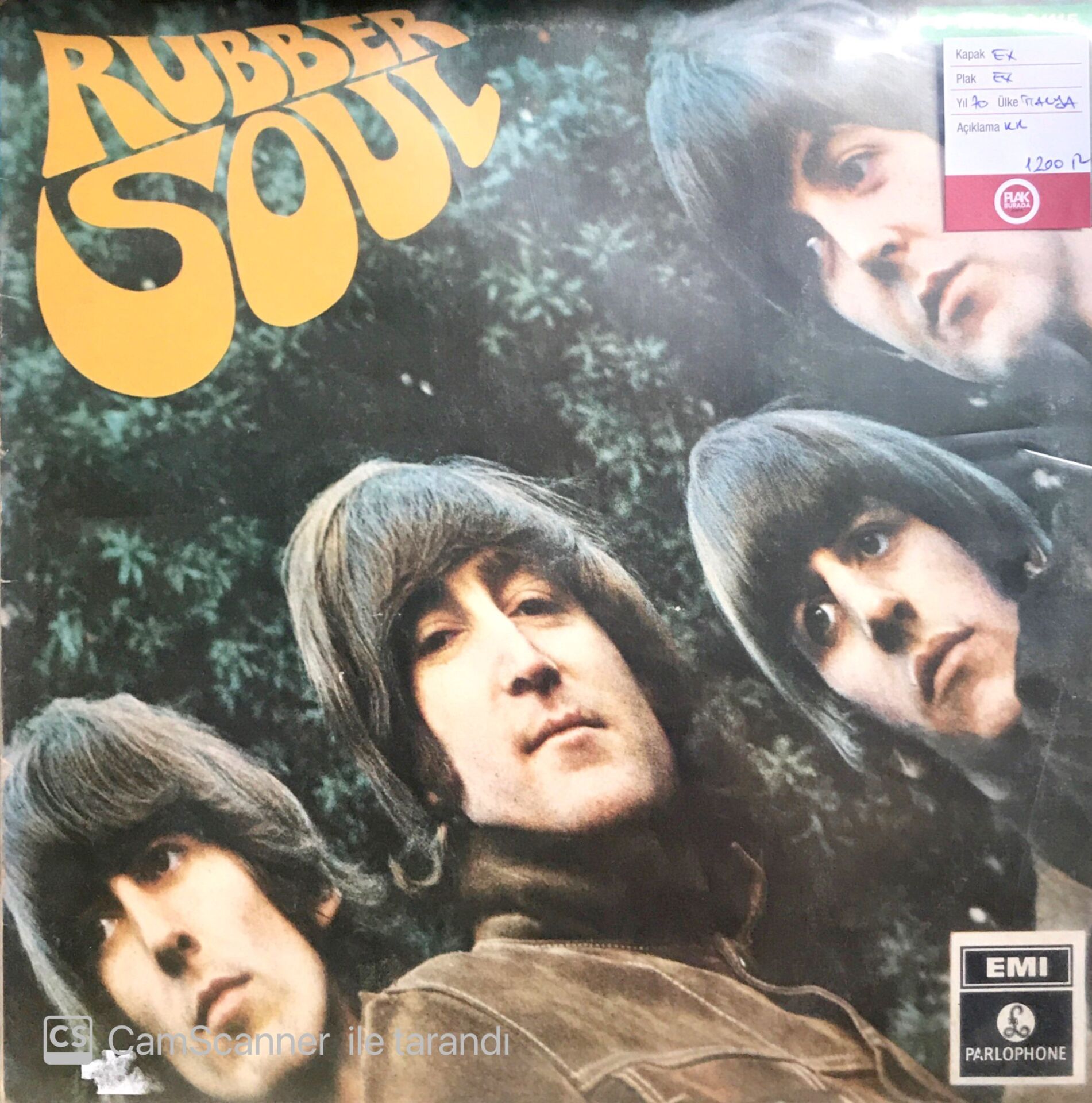 The Beatles Rubber Soul LP