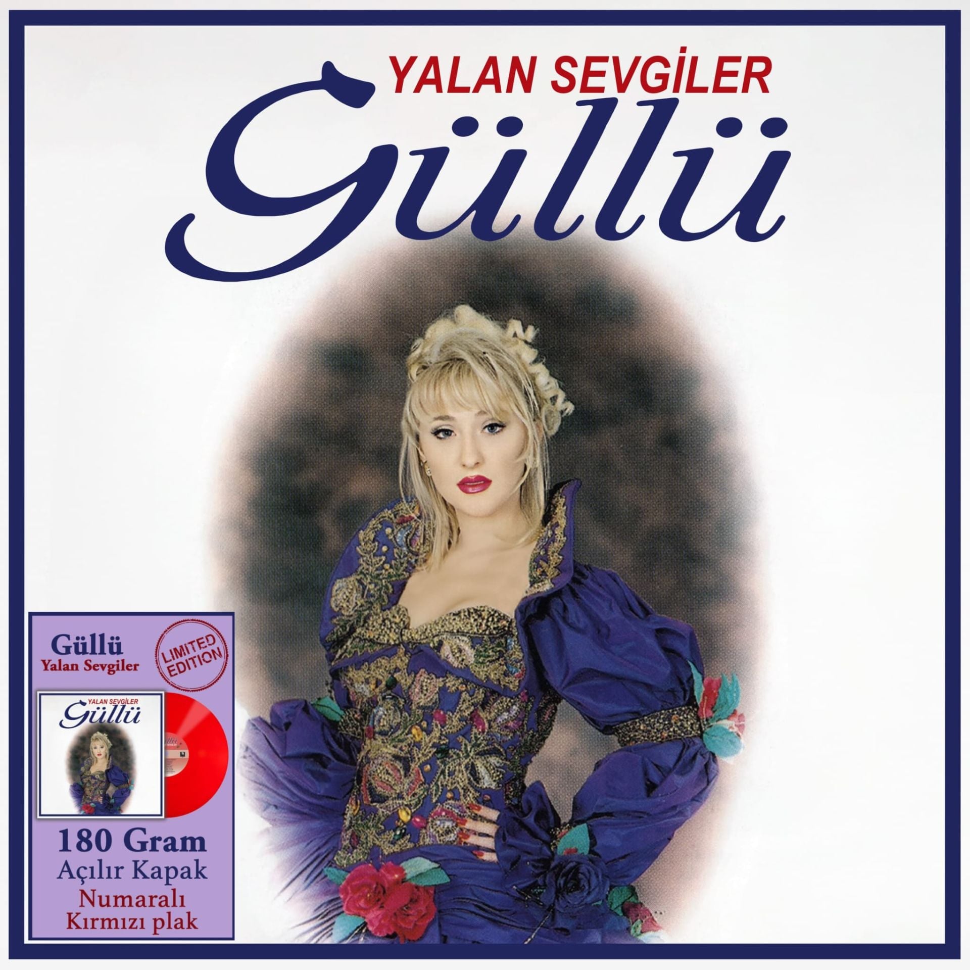 Güllü - Yalan Sevgiler (Kırmızı Plak) LP