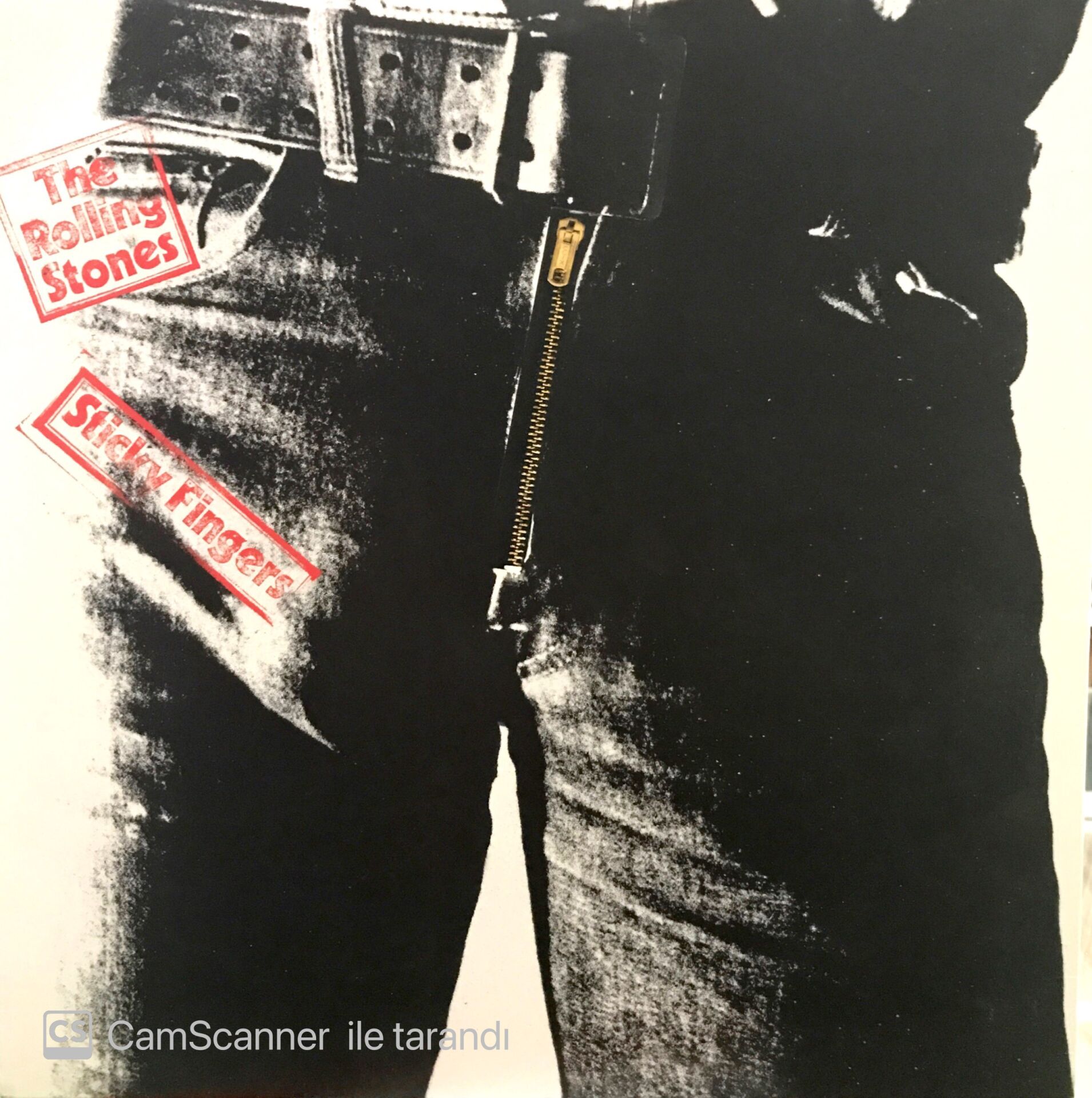 The Rolling Stones Sticky Fingers LP