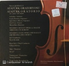 Cahit Külebi Atatürk Orotoryosu CD