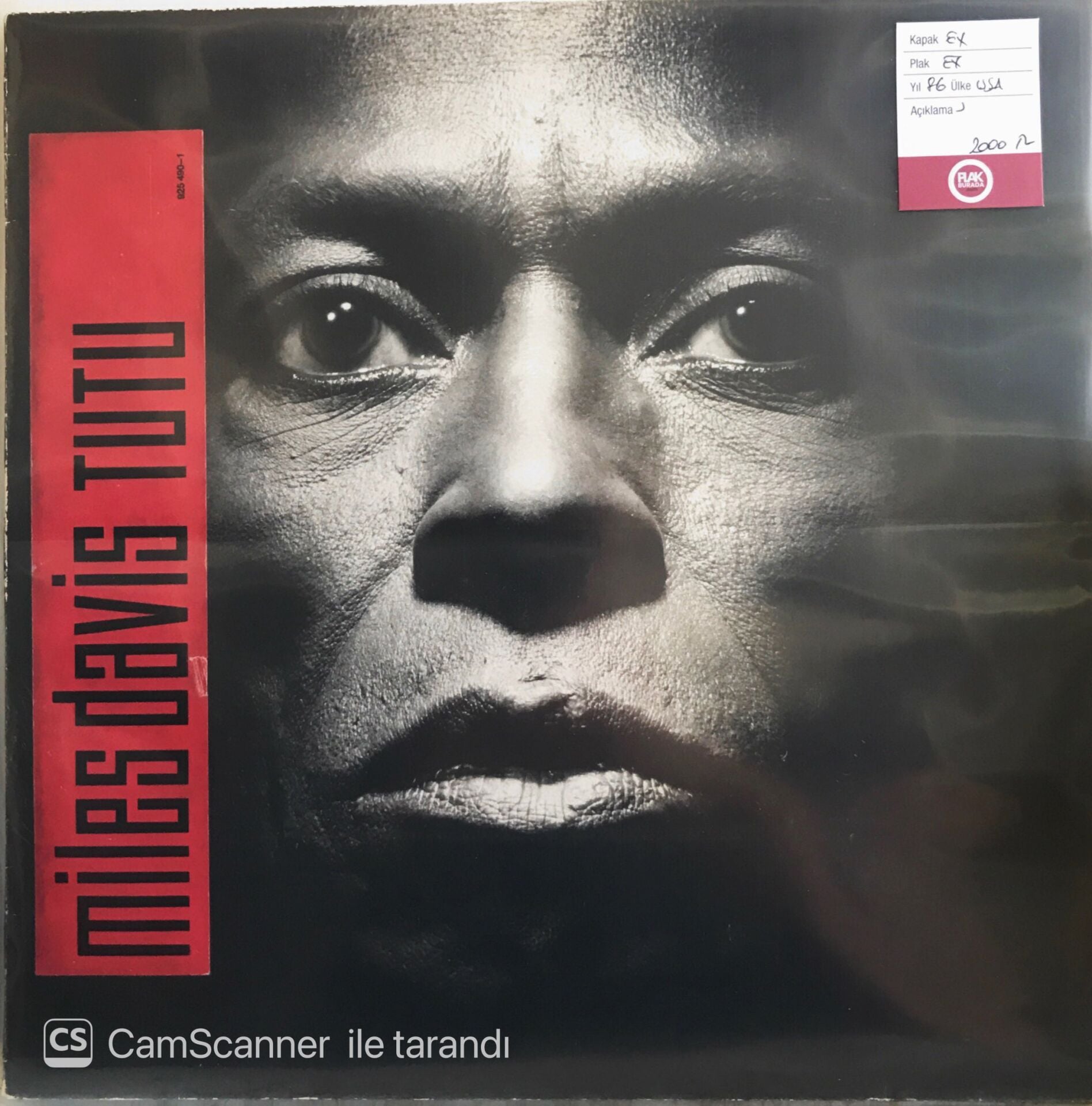 Miles Davis / Tutu LP