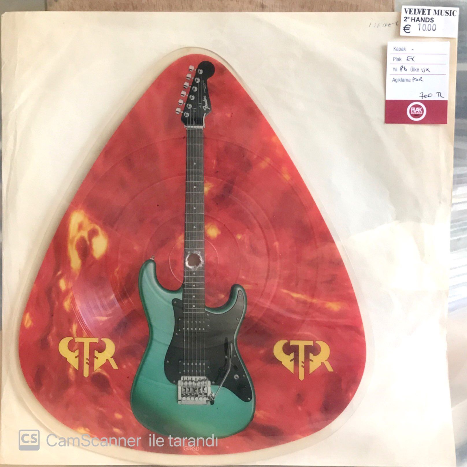 GTR Picture Disc LP