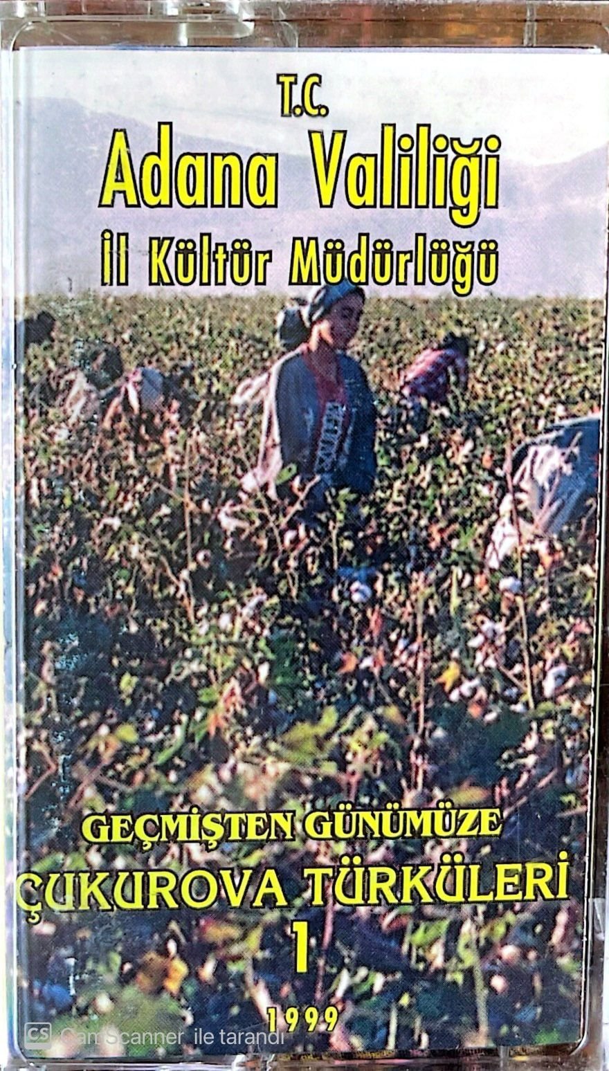 Geçmişten Günümüze Çukurova Türküleri 1 KASET