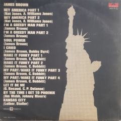 James Brown Hey America LP