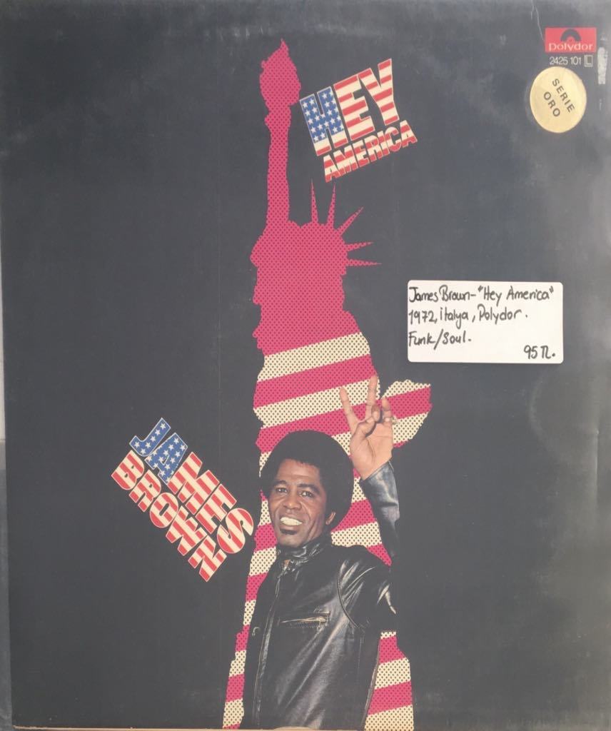 James Brown Hey America LP