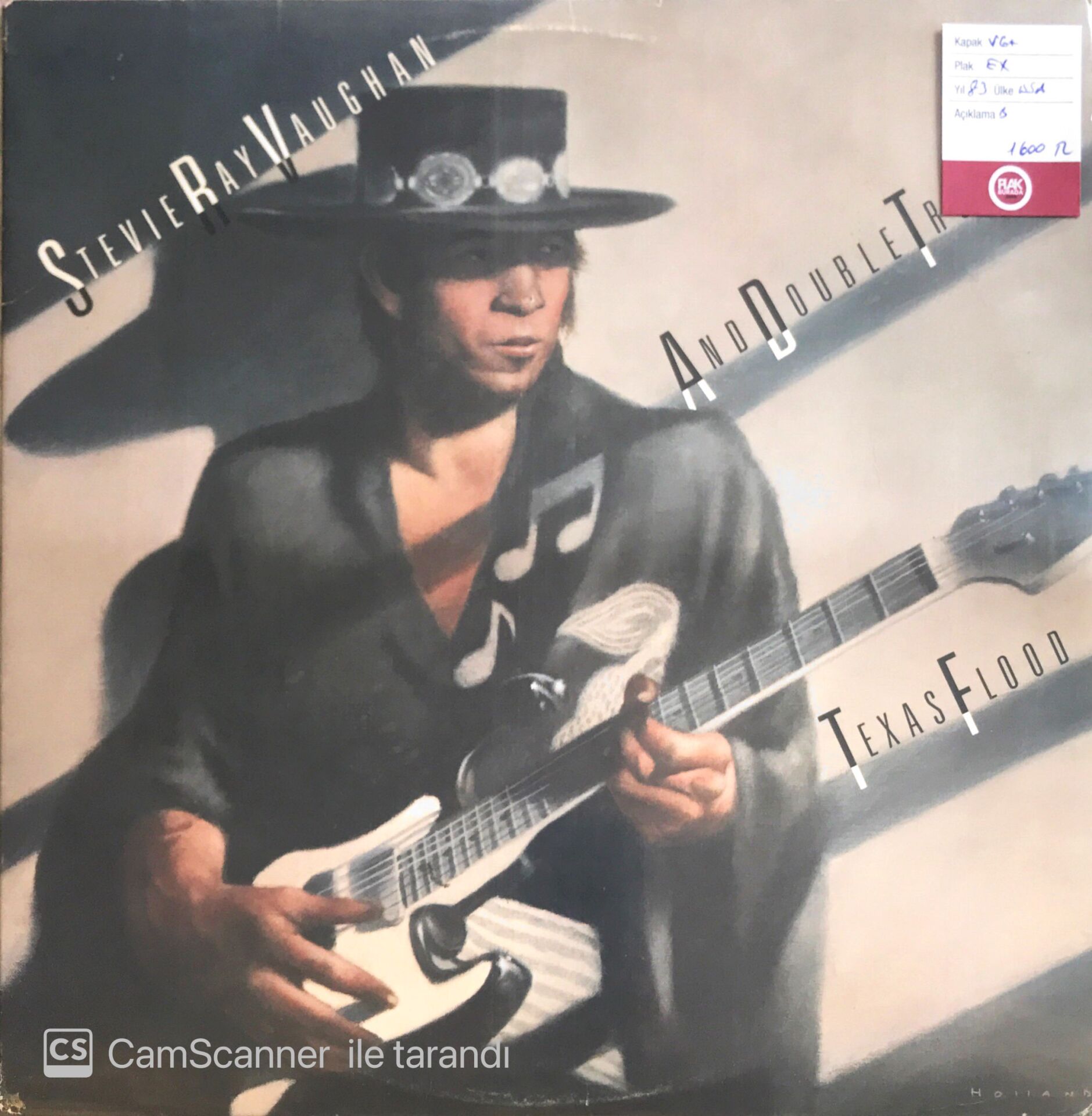 Stevie Ray Vaughan And Double Trouble -  Texas Flood - LP