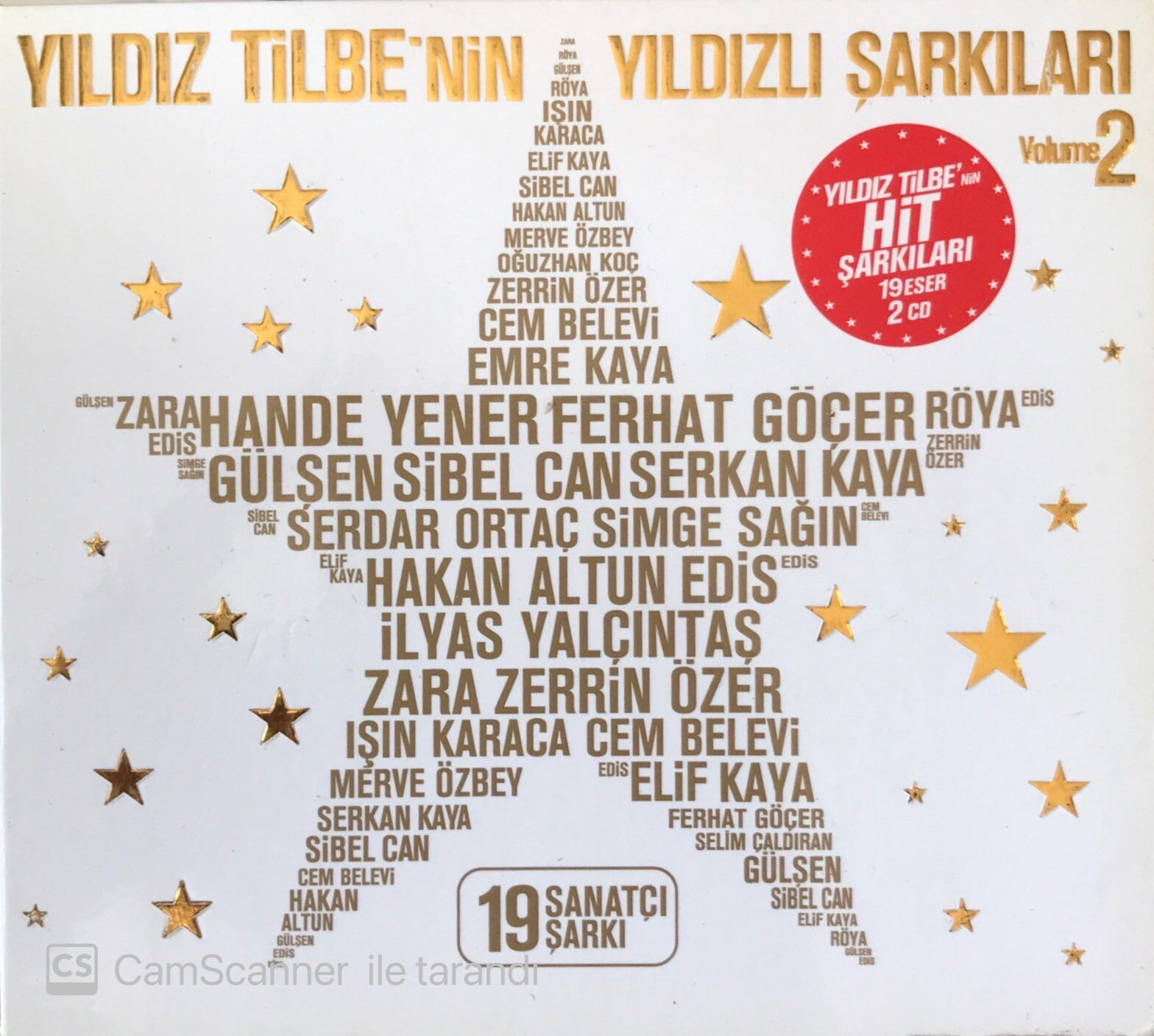Yıldız Tilbe'nin Yıldızlı Şarkıları Volume 2 Çift CD
