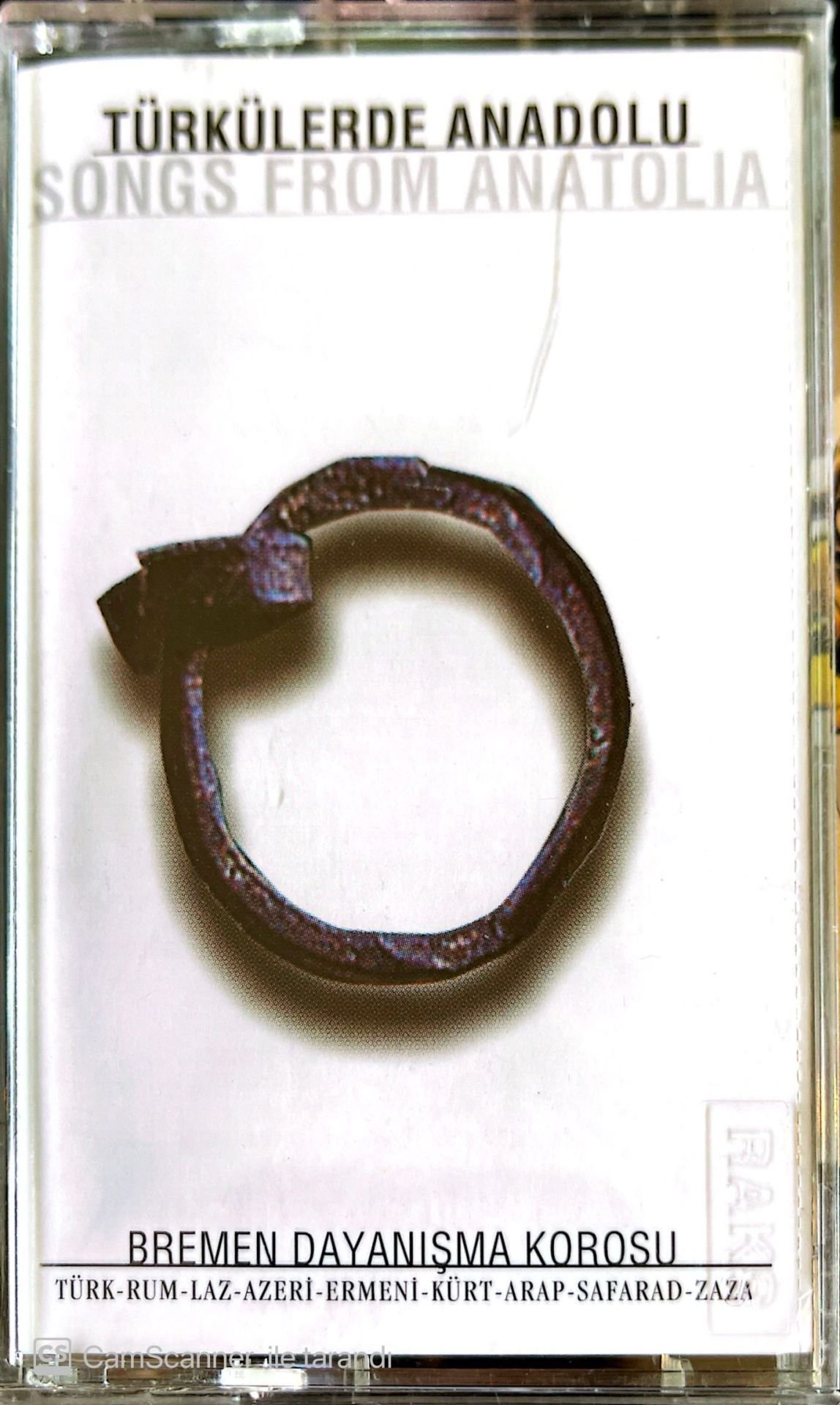 Türkülerde Anadolu/Songs From Anatolia KASET