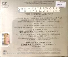 Tchaikovsky: Concertos - Gilels - Zukerman CD