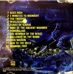 Iron Maiden / Live After Death Cd