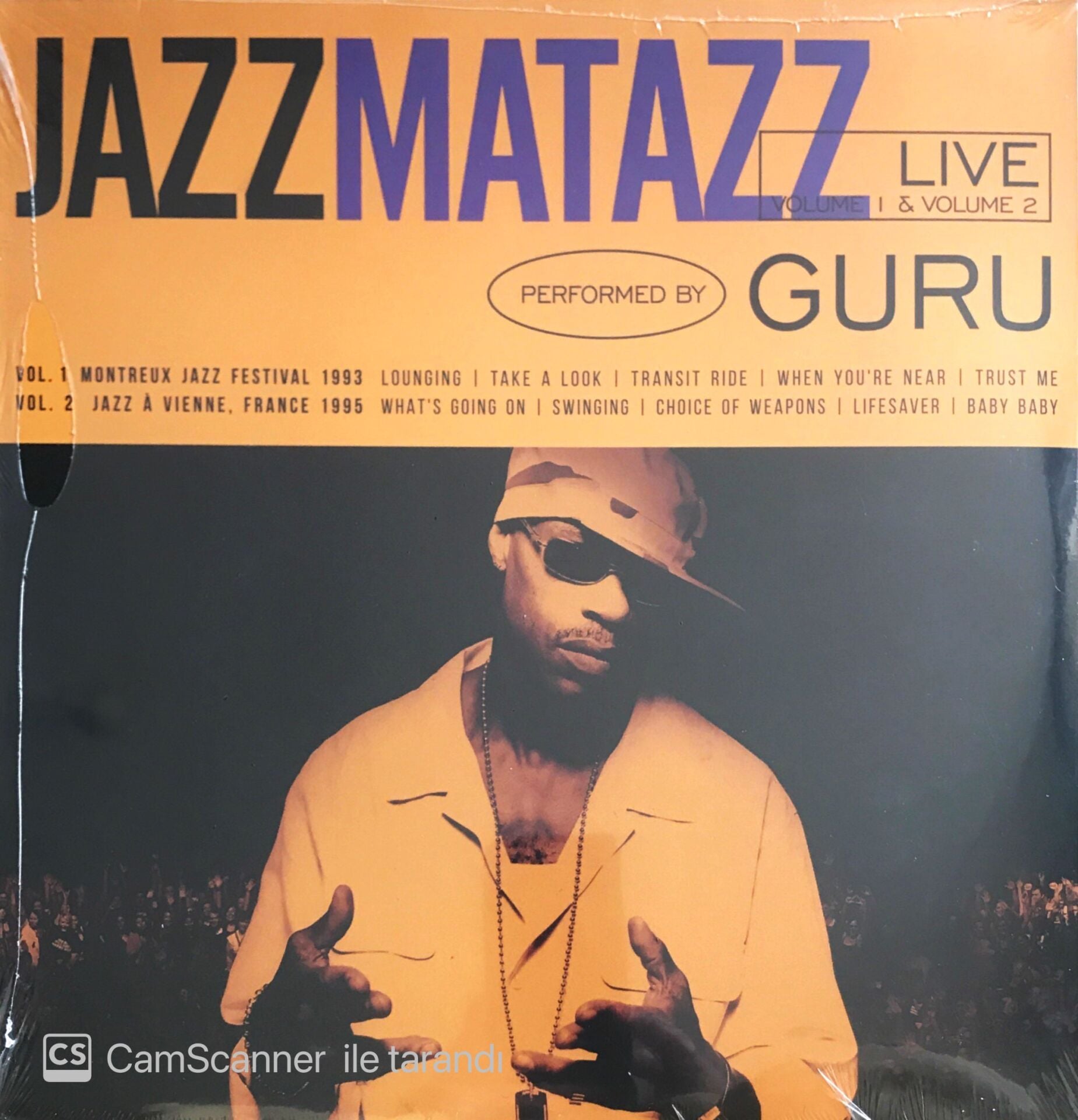 Jazzmatazz Live Volume 1 & Volume 2 Performed By Guru - LP