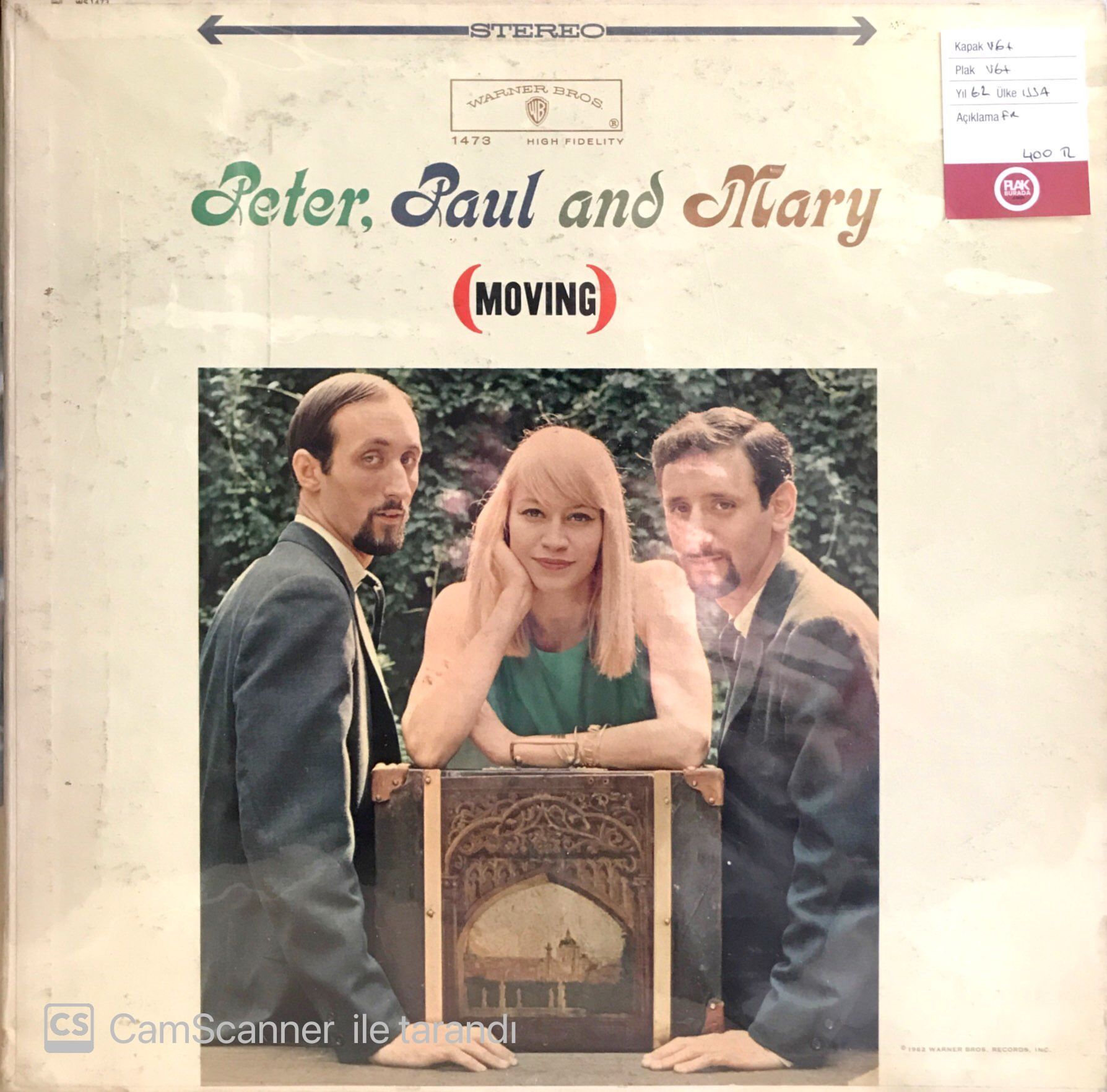 Peter, Paul and Mary / Moving LP